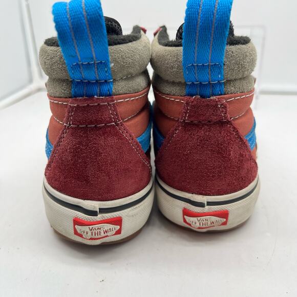 Vans Shoes Womens 6.5 SK8 HI Mte Red Hydroguard Winter Sneaker - Picture 5 of 9
